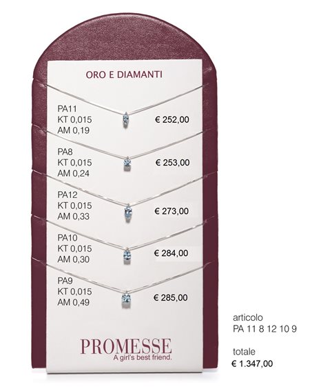 Pendente Promesse Donna in Oro PA8 - PA8